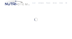 Desktop Screenshot of nutridiem.com